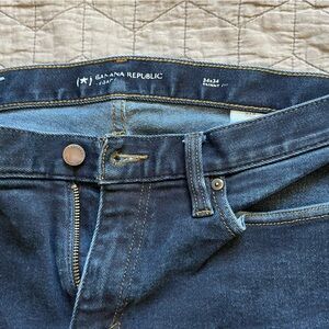 Banana Republic Men's Dark Blue Skinny Jeans